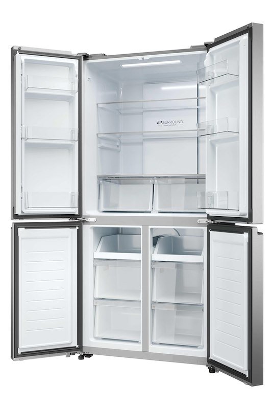 Haier frigorifero side-by-side Hcr3818dnmm Acciaio inox