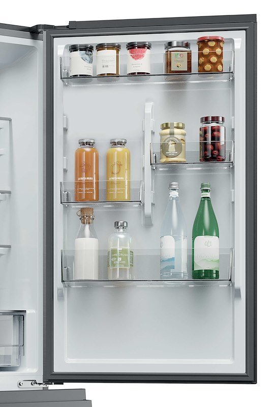 Haier frigo combinato Htr3618cnmg Argento