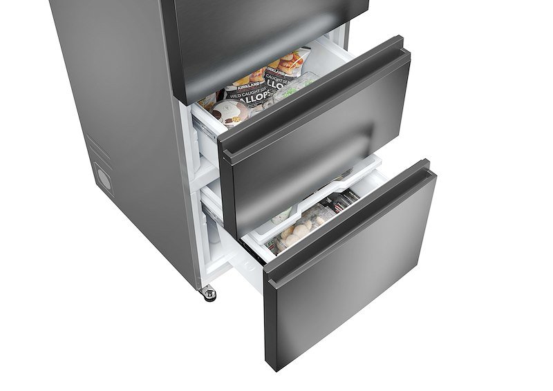 Haier frigo combinato Htr3618cnmg Argento