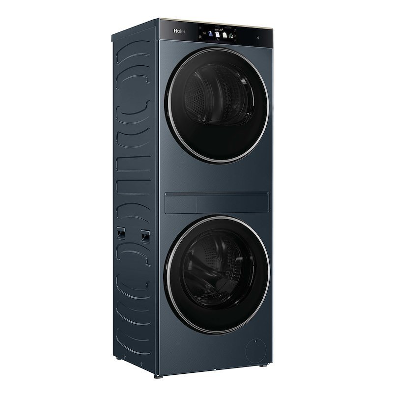 Haier Colonna Lavatrice e Asciugatrice 10/8 KG Laundry Center CLC108GNU1 Antracite