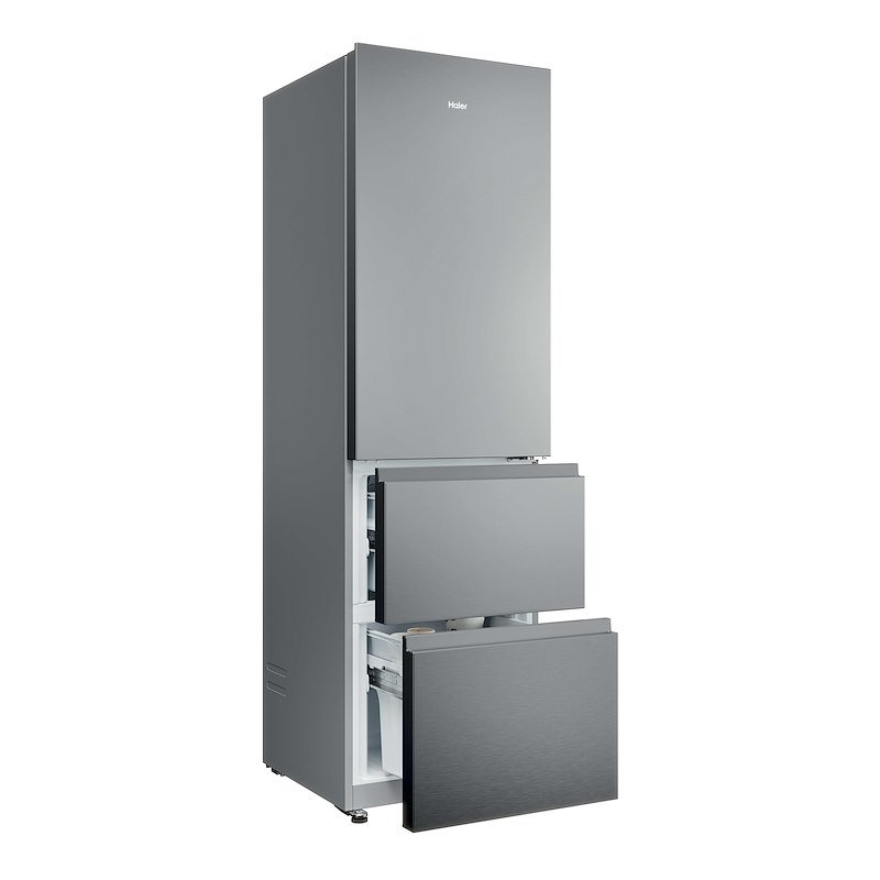 Haier Frigoriferi Combinati Htr3518dnmx Acciaio inox