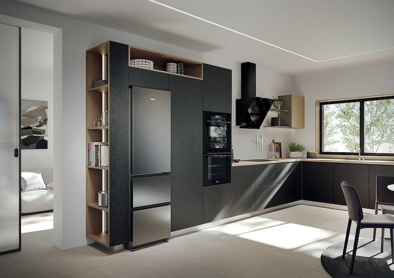Haier Frigoriferi Combinati Htr3518dnmx Acciaio inox