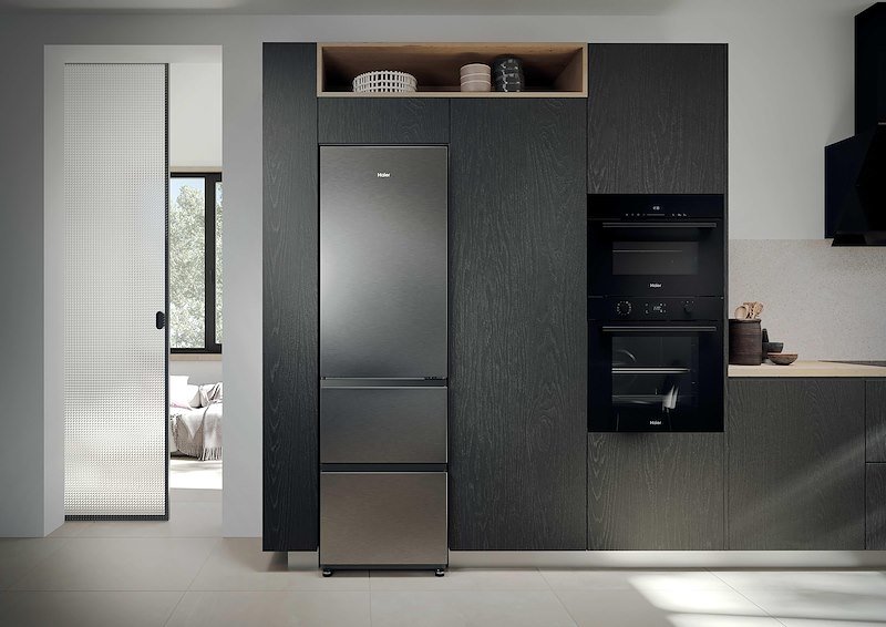 Haier Frigoriferi Combinati Htr3518dnmx Acciaio inox