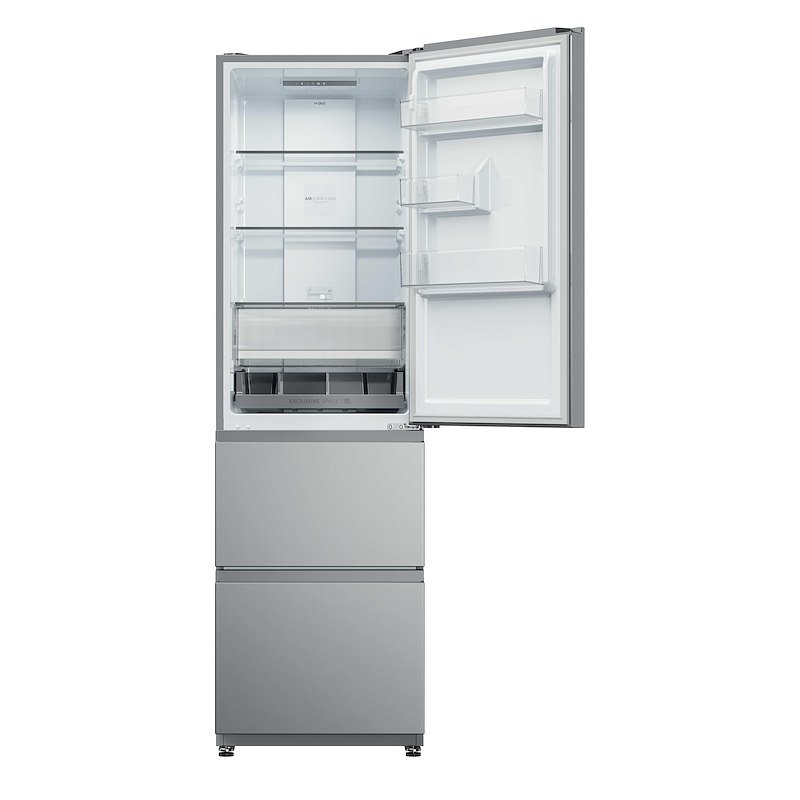 Haier Frigoriferi Combinati Htr3518dnmx Acciaio inox