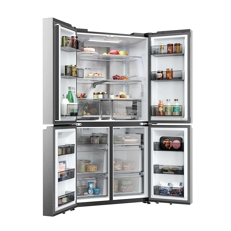 Haier frigorifero side-by-side Hcr59f18dnmm Acciaio inox