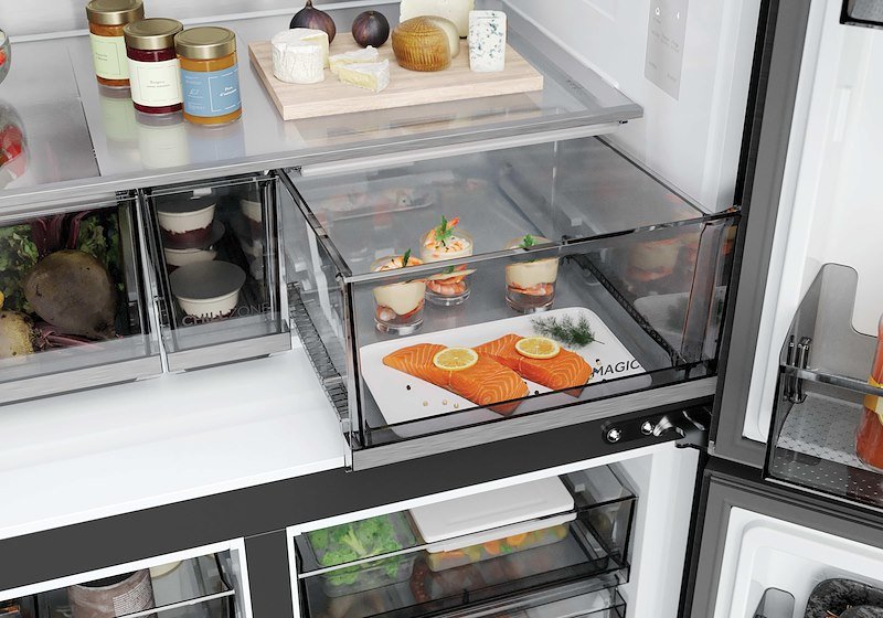 Haier frigorifero side-by-side Hcr59f18dnmm Acciaio inox