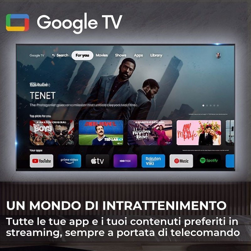 Haier TV QLED 65" H65m92fux Nero