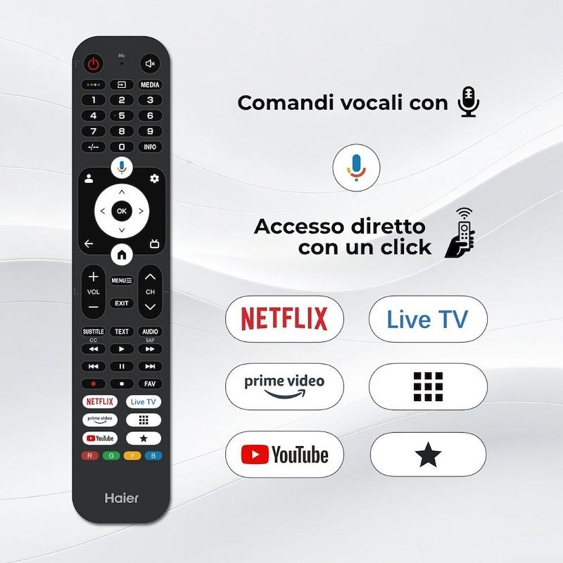 Haier TV QLED 32" H32s80gfx