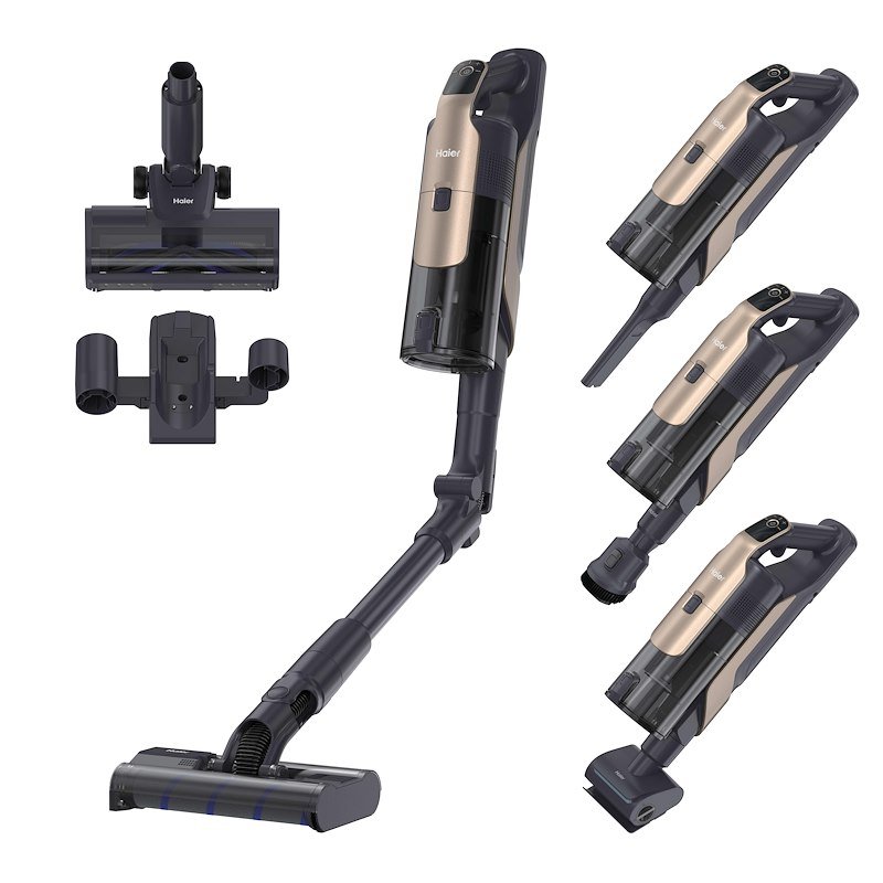 Haier Scopa ricaricabile HCVM510PX 011 nero bronzo