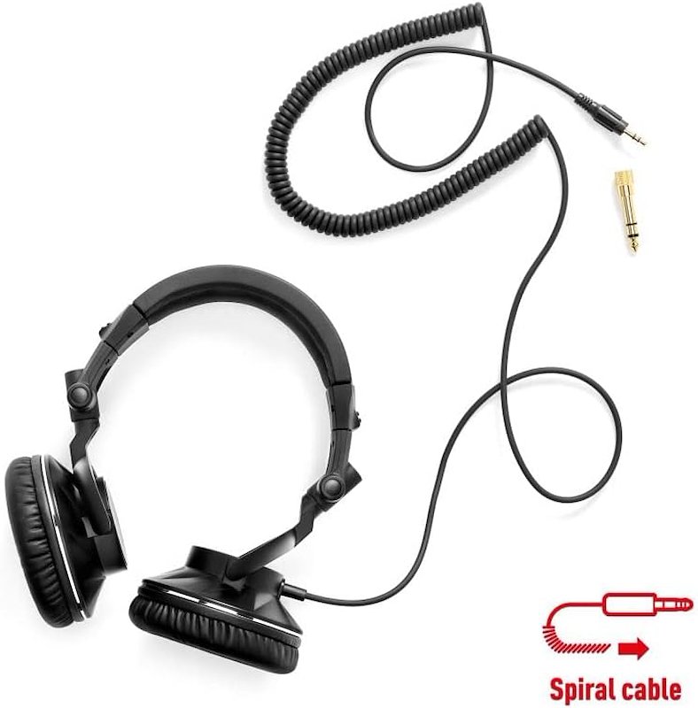 Hercules Cuffia a padiglione Hdp Dj45	Nero