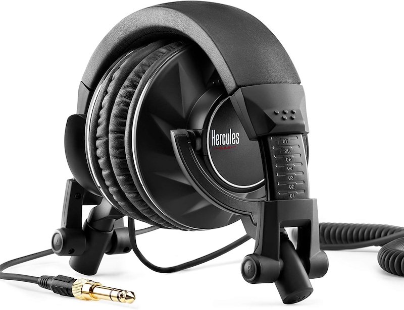 Hercules Cuffia a padiglione Hdp Dj45	Nero