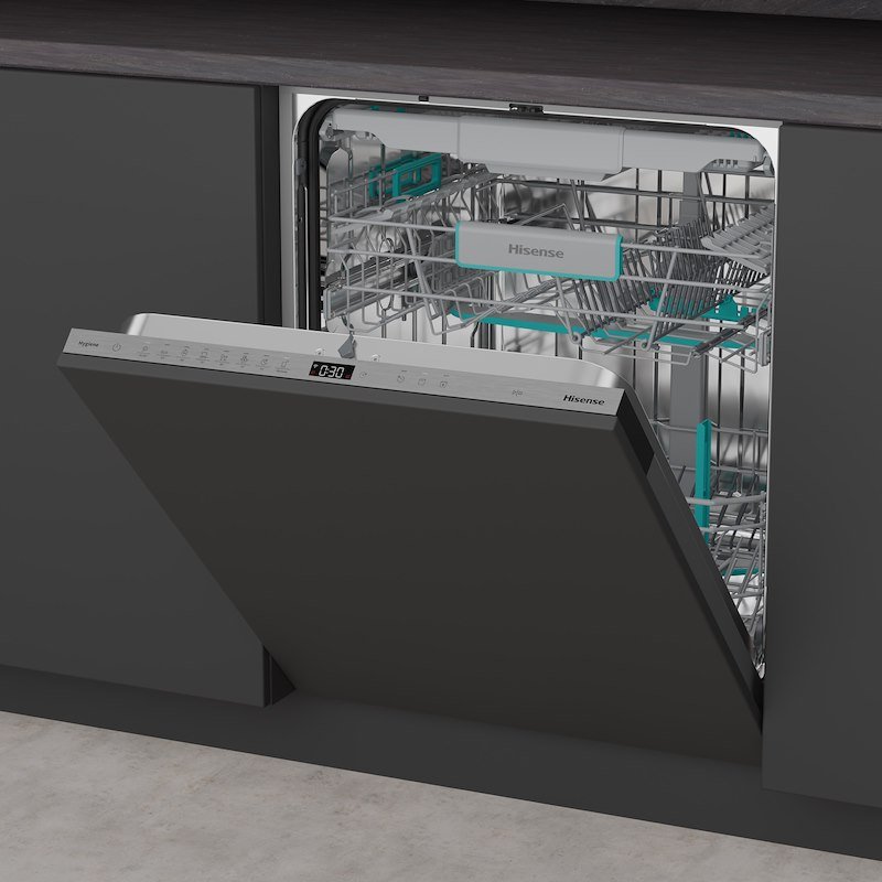 Hisense Lavastoviglie da incasso Hfi5a6360h grigio