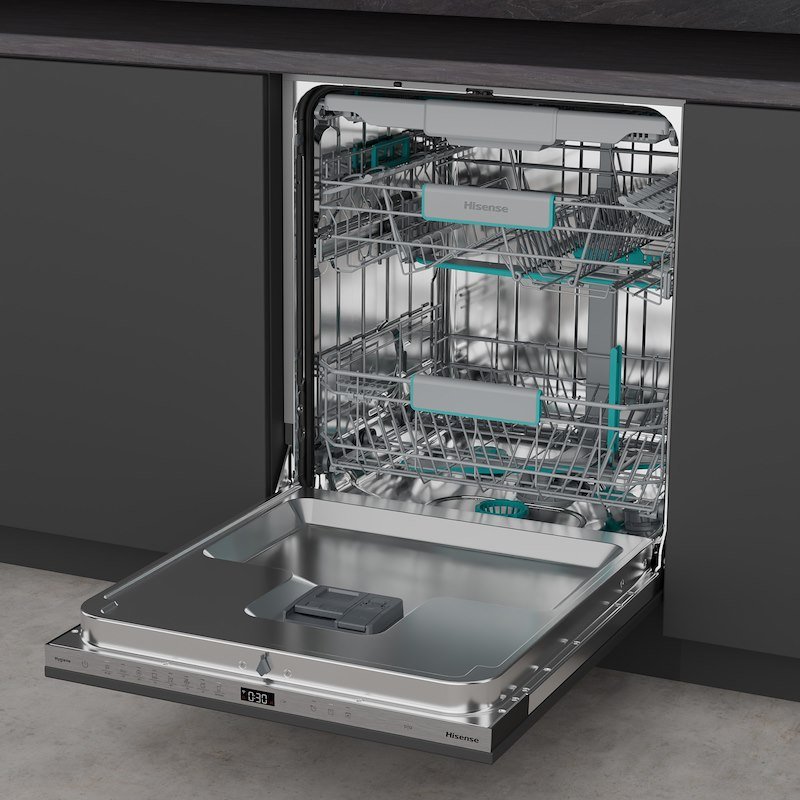 Hisense Lavastoviglie da incasso Hfi5a6360h grigio