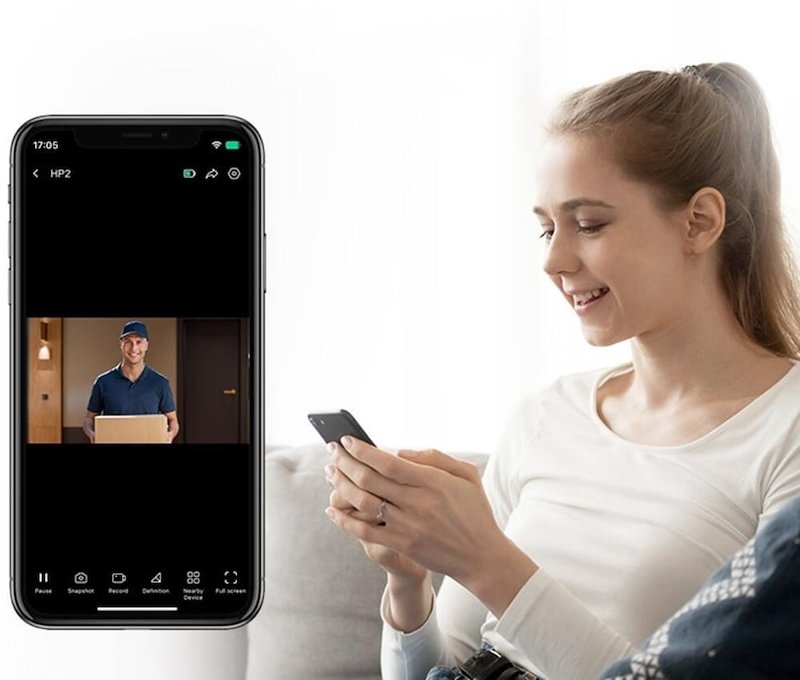 Ezviz Spioncino Digitale Hp2 Silver