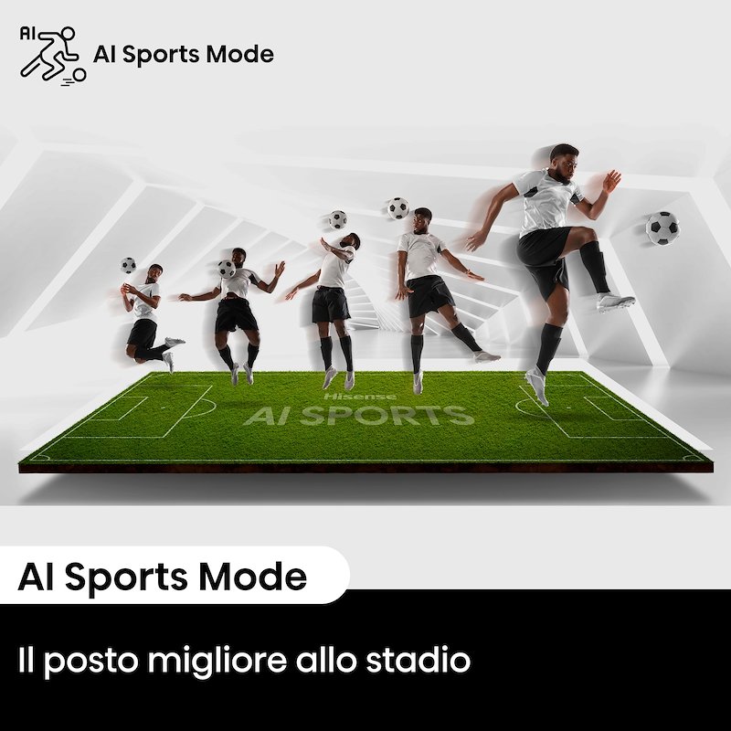 Hisense Tv QLED 55E79NQ 55" Nero