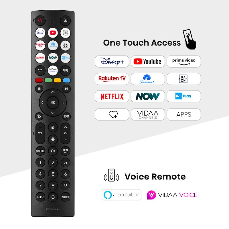 Hisense Tv QLED 55E79NQ 55" Nero