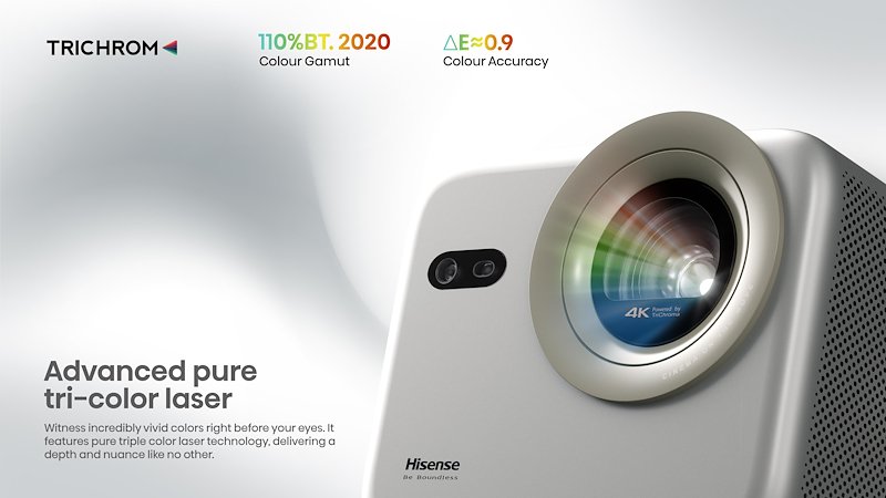 Hisense Proiettore portatile M2 Pro Grigio
