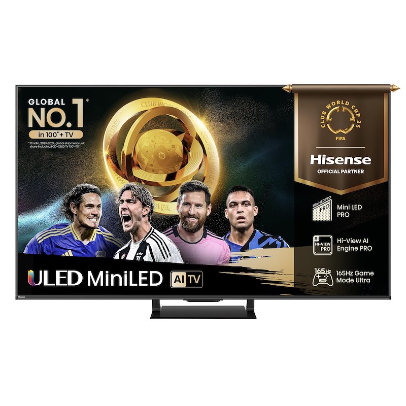 Hisense TV MINI LED 55" 55u7q Pro nero