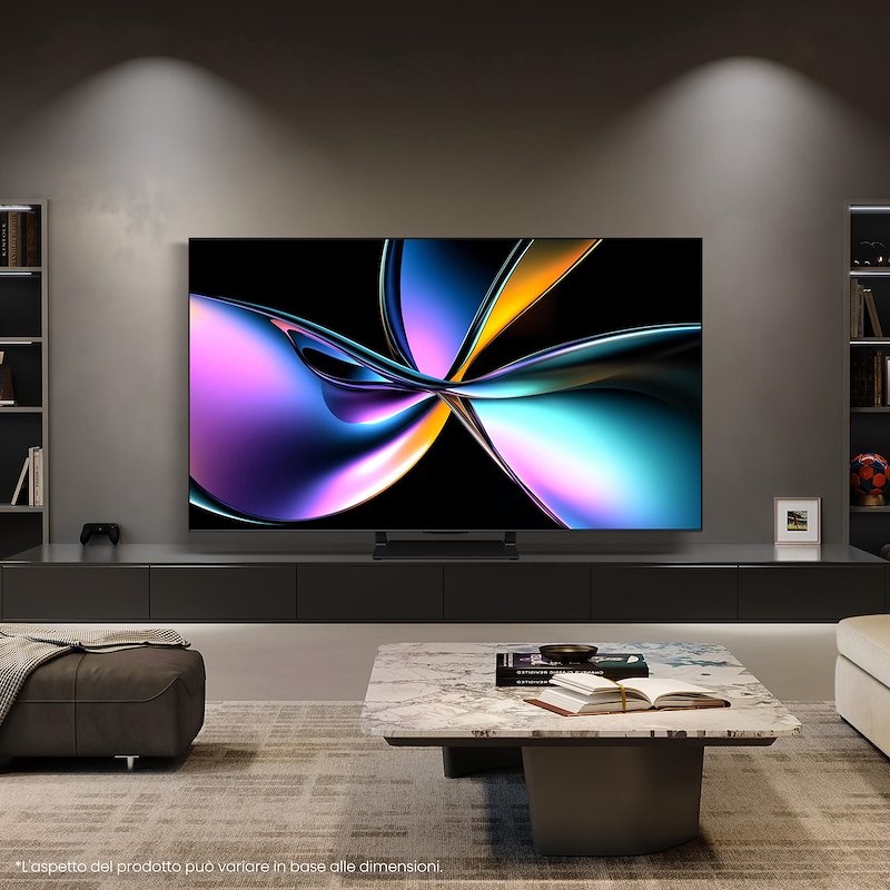 Hisense TV MINI LED 55" 55u7q Pro nero