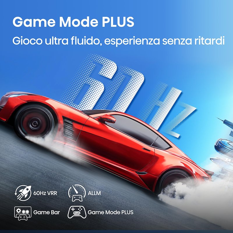 Hisense TV 4K Ultra HD 75" 75a69q Nero
