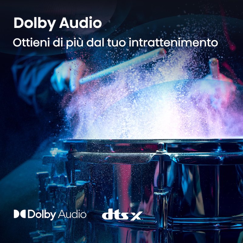 Hisense Tv 40" 40a49q nero