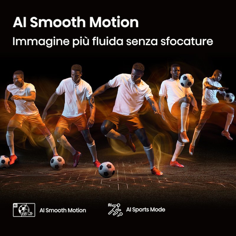 Hisense TV LED 43" 43a69q nero