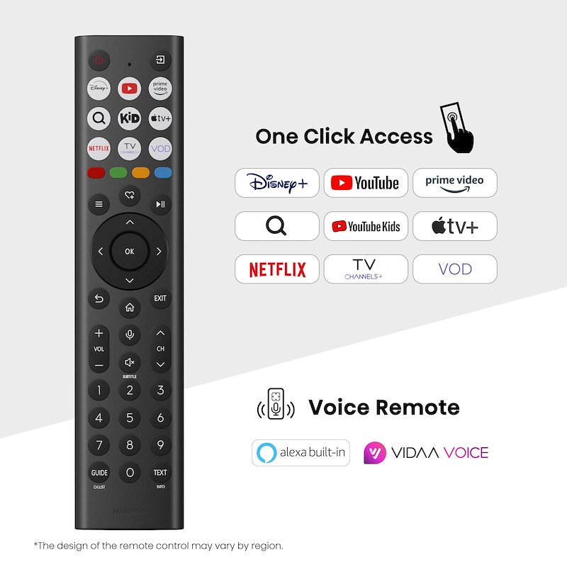 Hisense TV LED 43" 43a69q nero