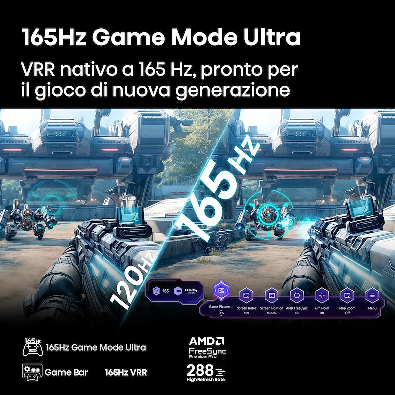 Hisense TV MINI LED 85" 85u8q Metallo - Grigio Carbone