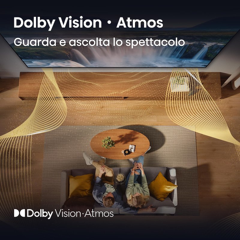 Hisense TV QLED 55" 55a79q nero