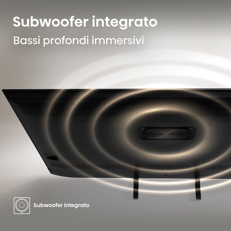 Hisense TV QLED 55" 55a79q nero