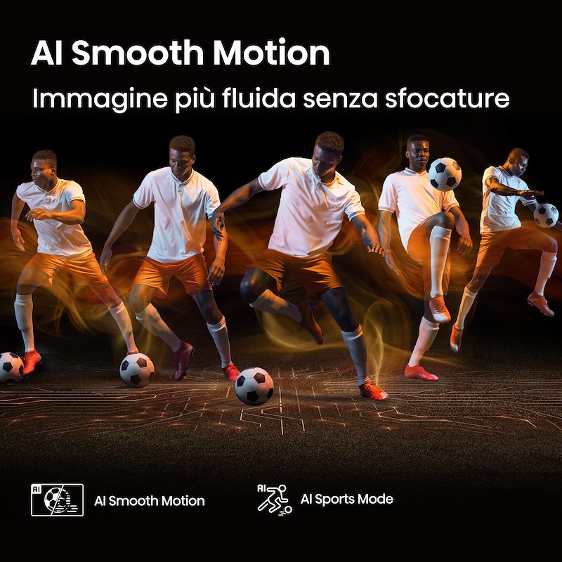 Hisense TV QLED 55" 55a79q nero