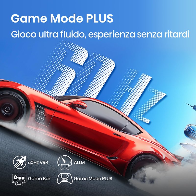 Hisense TV QLED 55" 55a79q nero