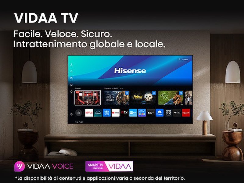 Hisense TV OLED 55" 55a86q Nero