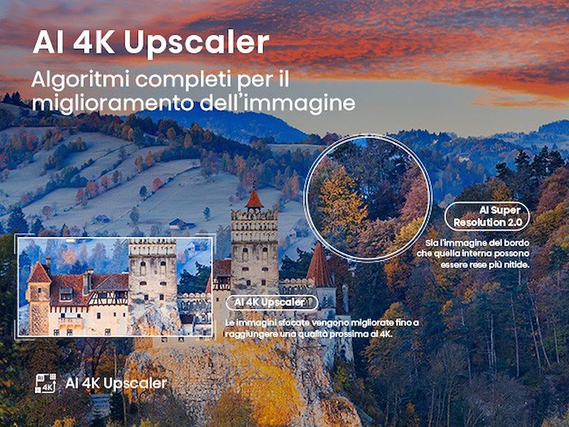 Hisense TV OLED 55" 55a86q Nero