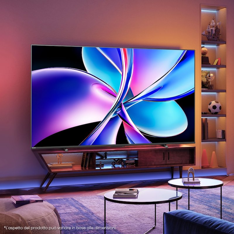 Hisense TV QLED 100" 100e7q Pro NERO
