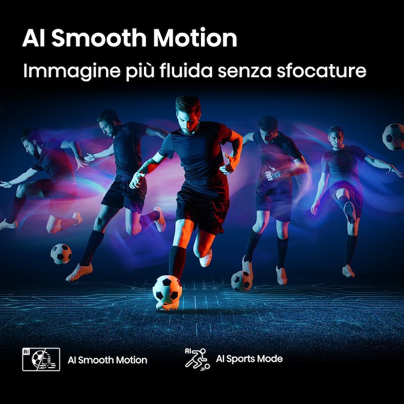 Hisense TV QLED 100" 100e7q Pro NERO