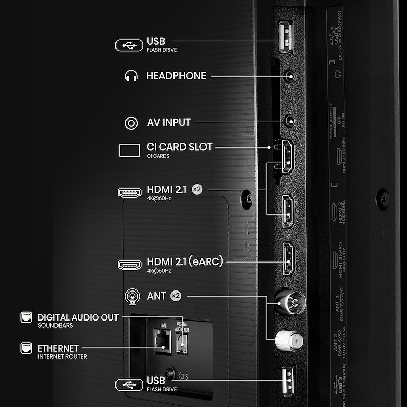 Hisense TV QLED 65" 65e79q Nero