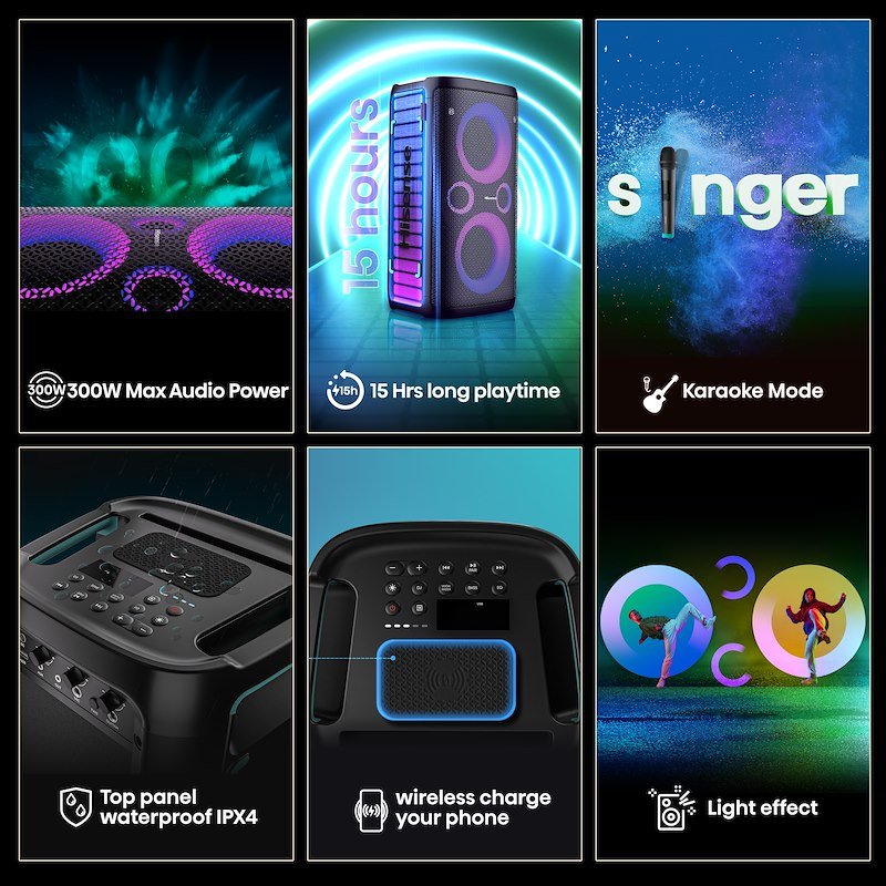 Hisense Speaker Party Storm Audio Nero