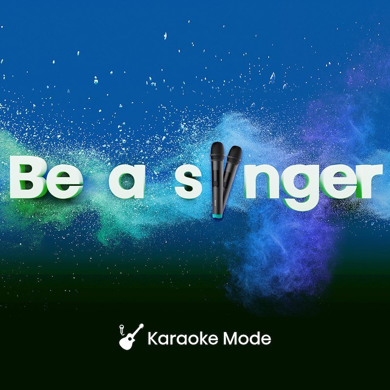 Hisense Speaker Party Storm 1 Audio Nero + 2 Microfoni Wireless