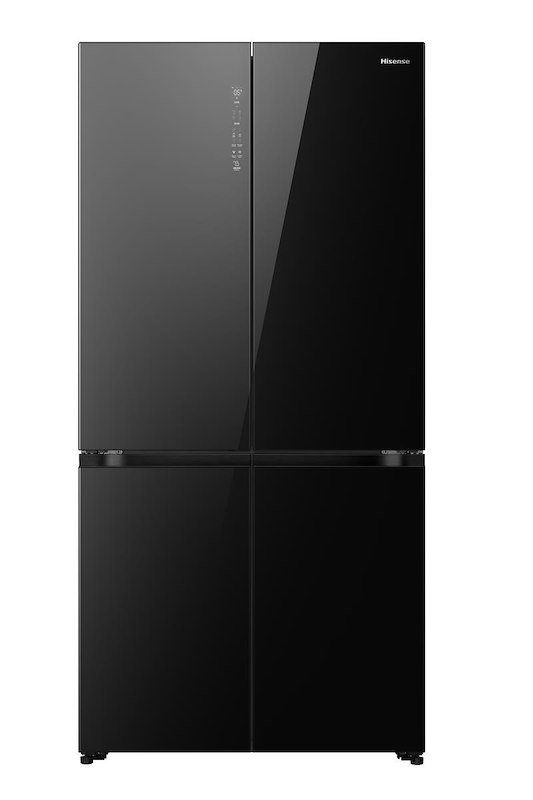 Hisense Frigorifero Quattro Porte Kitchen Fit Rq768n4gbe Nero specchiato