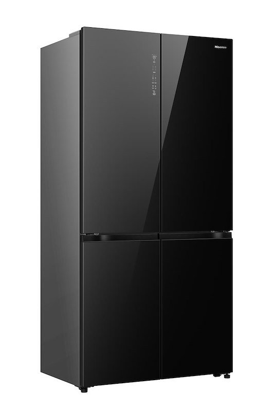 Hisense Frigorifero Quattro Porte Kitchen Fit Rq768n4gbe Nero specchiato