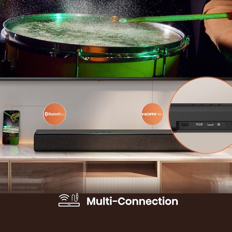 Hisense Soundbar Hs1000 nero