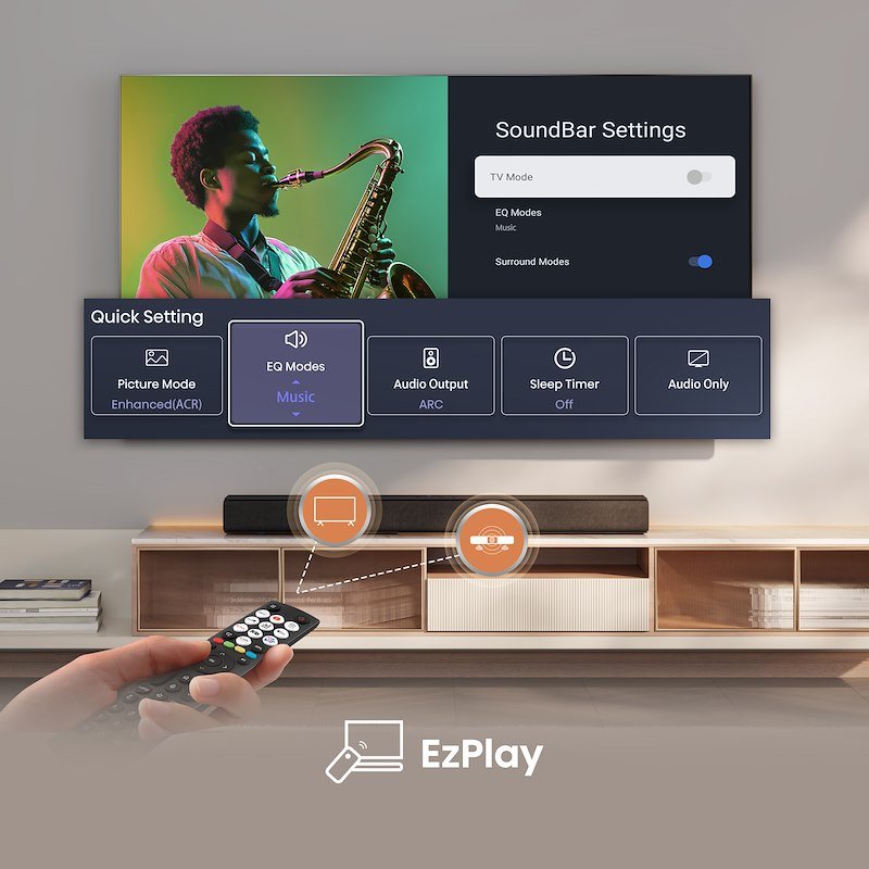 Hisense Soundbar Hs1000 nero