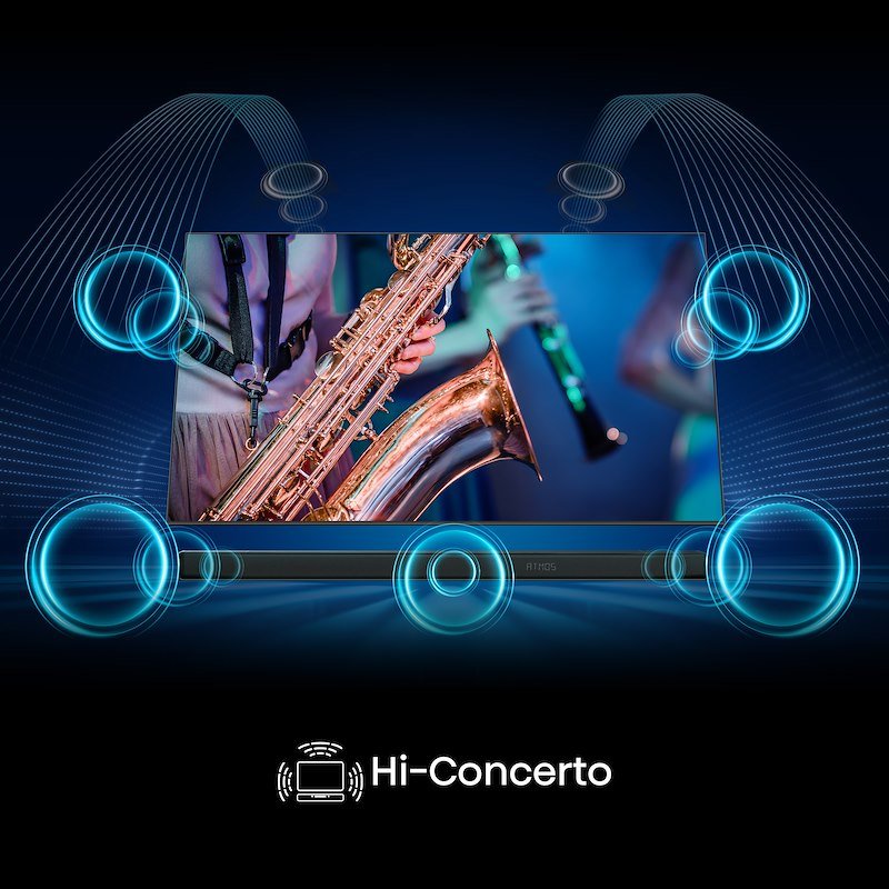 Hisense soundbar 3.1.2 Ax3120q nero