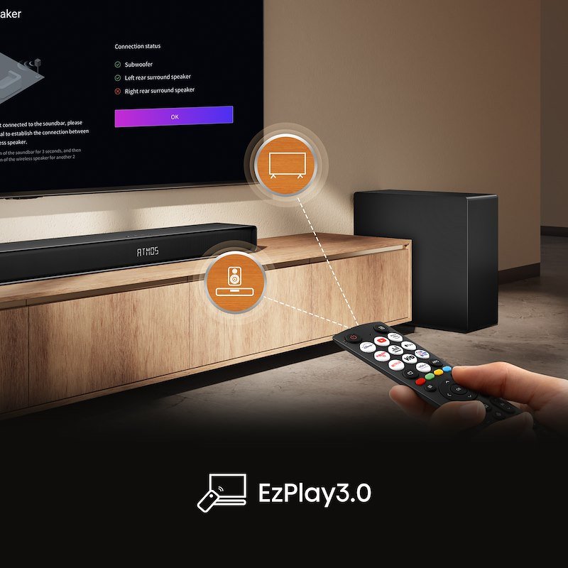 Hisense Soundbar 600W + Subwoofer 280W AX5140Q