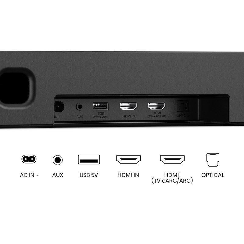 Hisense Soundbar 600W + Subwoofer 280W AX5140Q