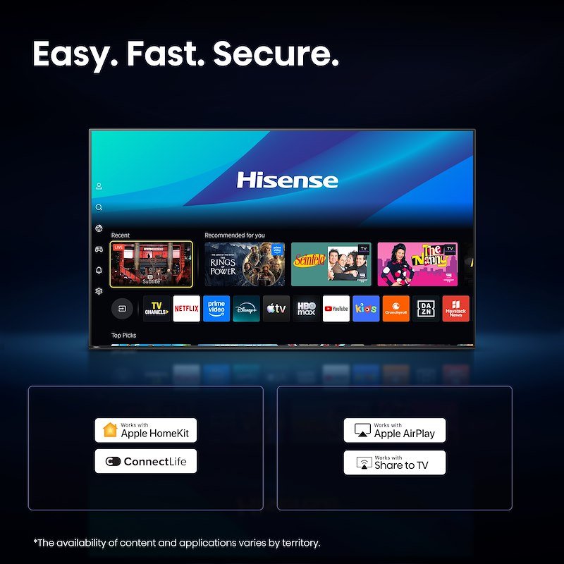 Hisense Smart TV LED 32" HD Ready 32A49S