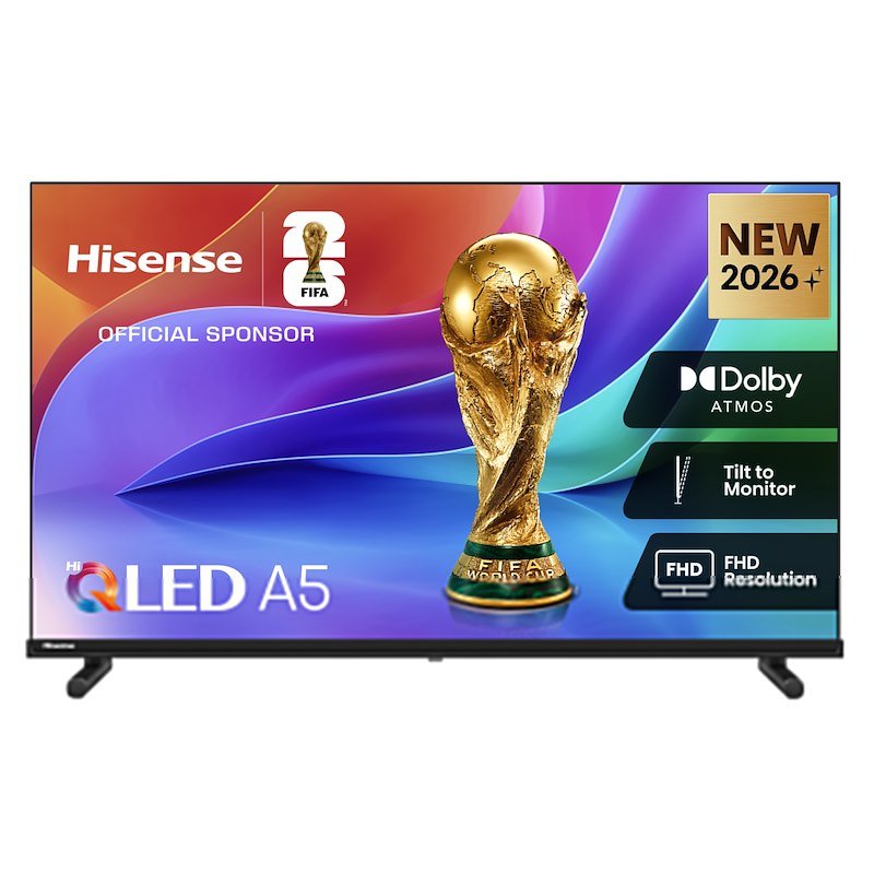 Hisense Smart TV QLED 32" Full HD 32A59S nero