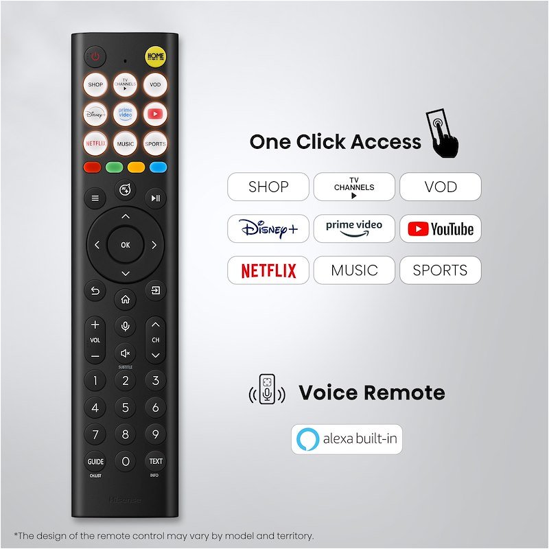 Hisense Smart TV LED 50" 4K 50A69S