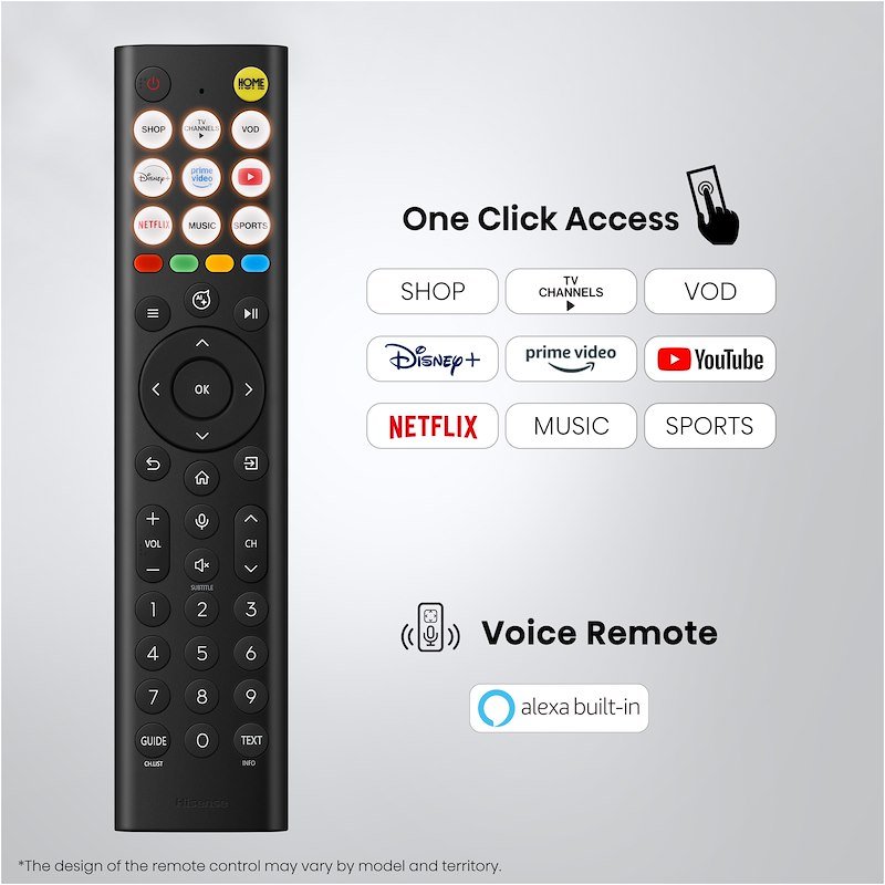 Hisense TV MiniLED 55"  55u79se nero
